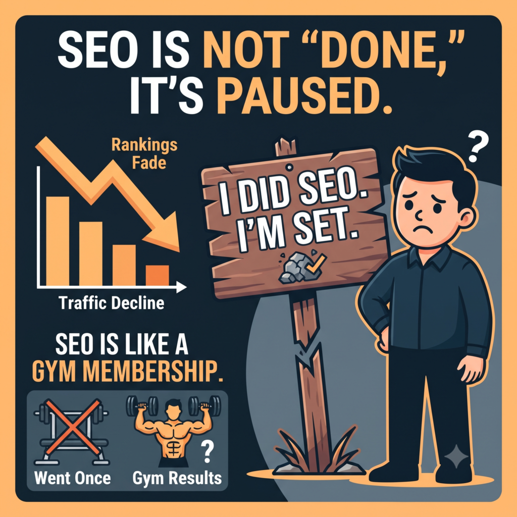 is SEO a one-time service